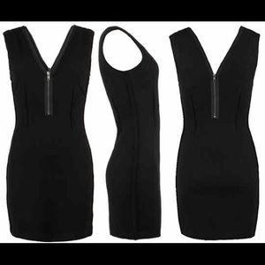 All Saints Spitalfields Gaea Wool Zipper Dress